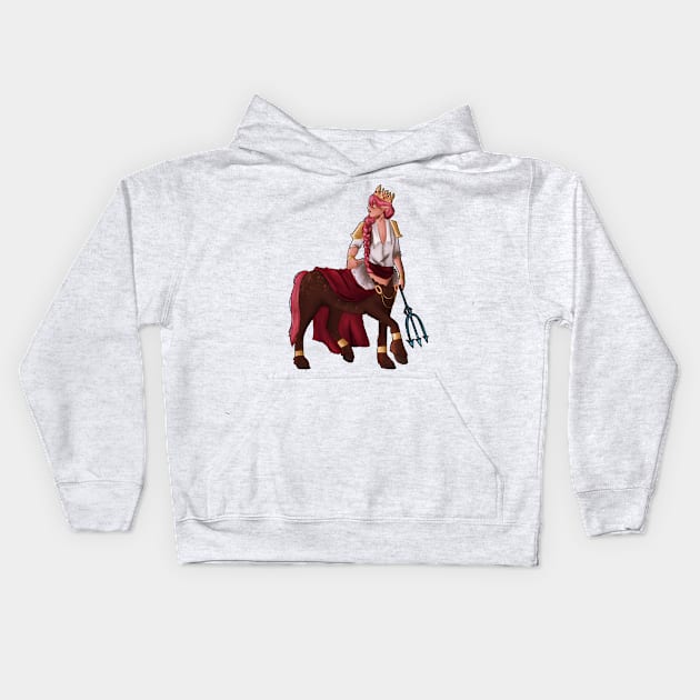 Technoblade Centaur Kids Hoodie by SurfSanne